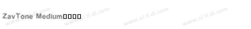 ZavTone Medium字体转换